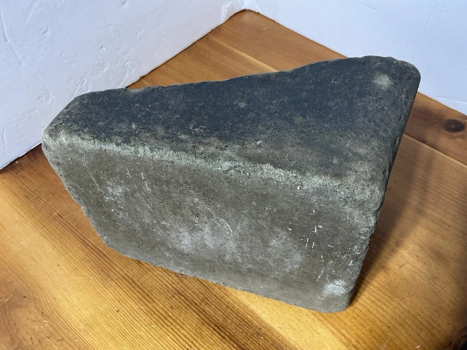 Artefacto indio nativo americano herramienta de mortero y piedra pestal NY River 21-LB ONEIDA Foto 4 de 4