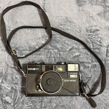 Minolta Hi-Matic AF2 35mm Film Camera Vintage Auto Focus Untested Japan