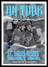 2024-25 Upper Deck On Tour Robert Thomas / Jordan Kyrou St. Louis Blues #OT-21