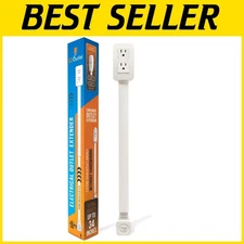 Rotating Electrical Outlet Extender with USB Ports