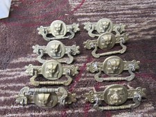 LO7 8 Egyptian Revival Pharaoh Bail Pulls Drawer Handles