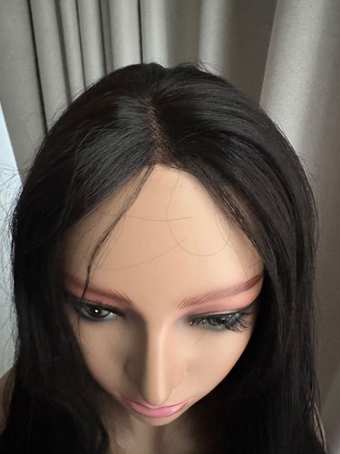 Clip donna 6,3"x6,3" pizzo frontale onda acqua ondulata sintetico in 22" - Foto 14 di 16