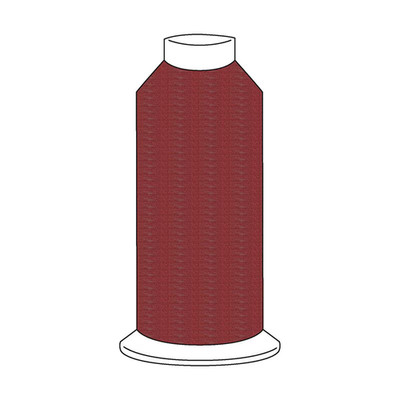 Coats Sylko No. 40 Polyester Embroidery Thread 5500yd B3964 Tahoe Red