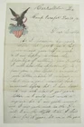 CIVIL WAR  SOLDIER LETTER NEW ORLEANS w "NEW YEARS CARD" & BEN BUTLER NEWS