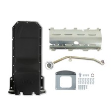 302-63bk Holley Gen Iii Hemi Swap Oil Pan - Black