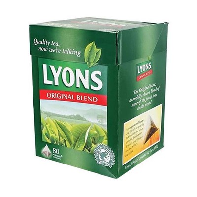 Original Blend Tea 80 Bags (Case of 12)  by Lyons Tea