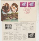 Japan 1959  FDC  Royal Wedding with Leaflet   good condition