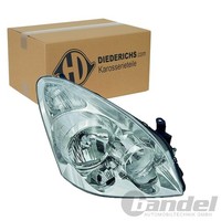 Diederichs Halogen Scheinwerfer Mit Lwr-Motor Rechts Passend FüR Toyota Corolla