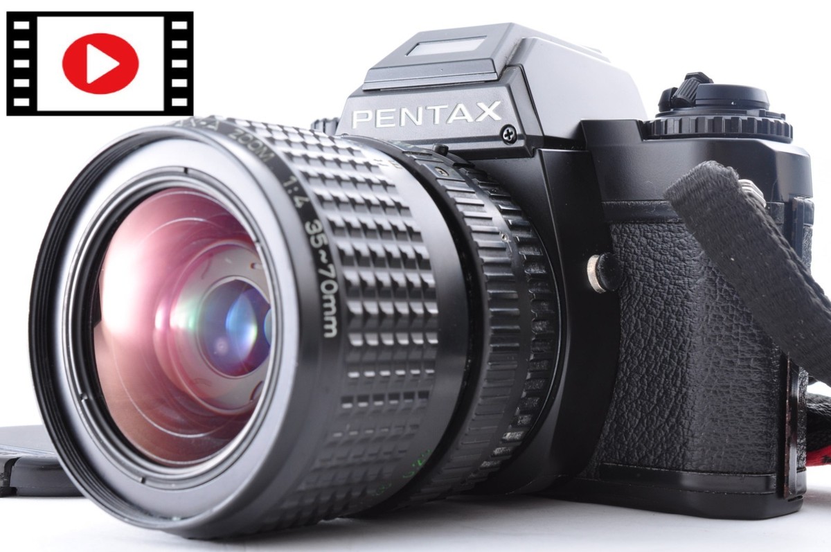 Pentax MZ-M SLR Camera with SMC Pentax-A 1:2 50mm Lens - Working