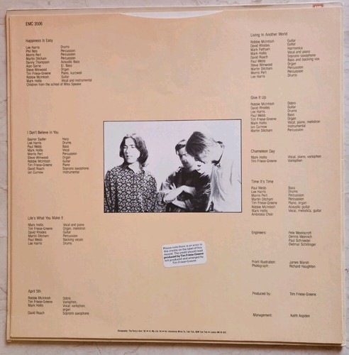 Talk Talk - The Colour Of Spring - LP - 1986 - EMI - UK - Bild 3 von 9