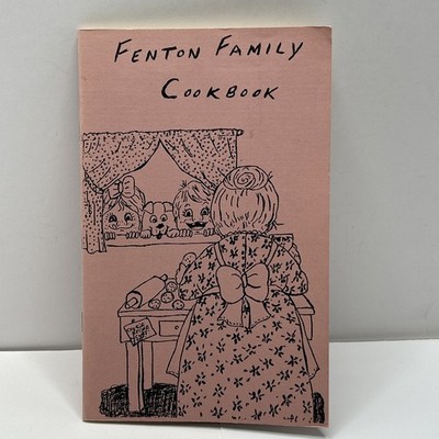 Vintage Fento Family Cook Book 