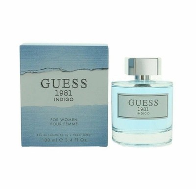 Guess 1981 Indigo 3.4 oz Eau De Toilette Spray womens perfume NIB
