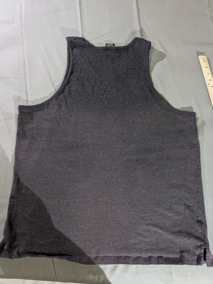 Jordan 无袖衬衫男式 3XL 灰色红色背心 Jumpman 标志耐克运动 — 第 3/4 张图片