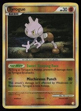 Tyrogue 33/123 Reverse Holofoil Pokemon TCG HeartGold SoulSilver LP on eBay