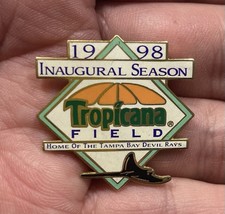 Tampa Bay Devil Rays Tropicana Field Lapel Pin 1998 Inaugural Season