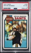 1979 TOPPS #383 ARCHIE MANNING PSA 6