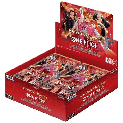 One Piece HEROINES EDITION [EB-03] Booster Box English FILM TORN SEE DESCRIPTION