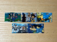 Lotto 5 Carte Lenticolari Dragon Ball GT Santal