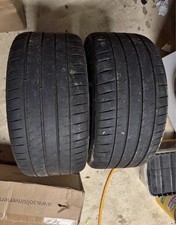 2x 255 35 ZR19 Michelin PS4 S Tyres 2024 5/6mm Matching Pair