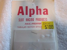 ALPHA NYLON TUBULAR MOTOR SPACERS 12 PER PACK 3.00 EACH