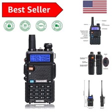 Baofeng Two Way Radio UV-5R - Dual Band, LCD Display, 72 Hours Battery Life