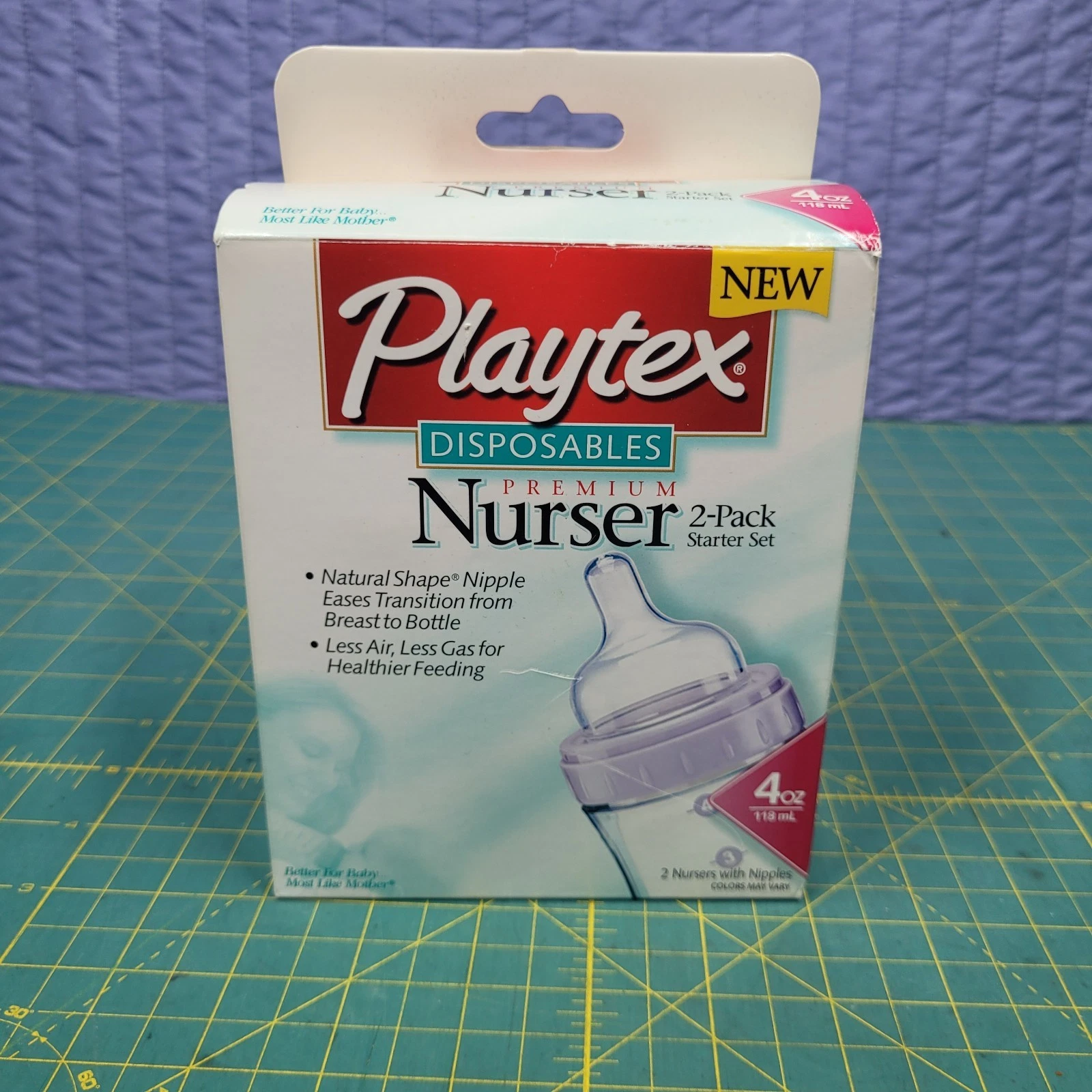Playtex Baby Disposables Premium Nurser 2 Pack Bottles 4oz Drop Ins Vintage 2003
Opens in a new wind