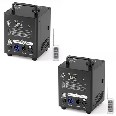 2X 800W Cold Spark Machine DMX Sparkular Funkenmaschine Bühnenlicht DJ Hochzeit