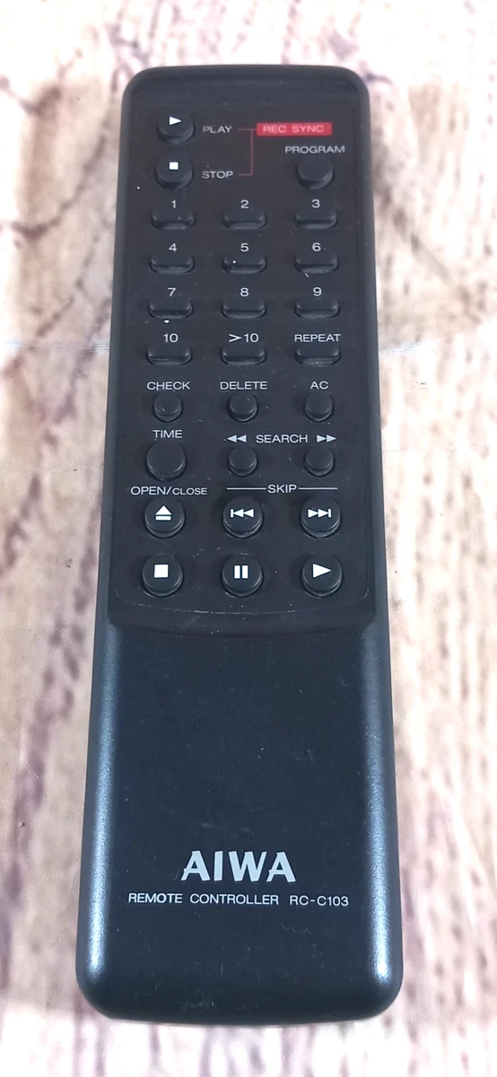 Aiwa RC R300 & RARE T300 Remote - Remote Control Toys - La Mesa
