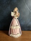 2000 Hallmark Keepsake Victorian Barbie with Cedric Bear Holiday Ornament — photo 1