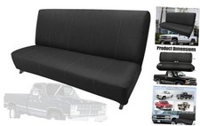 Custom Bench Seat Covers for Chevy 1973-1999 C/K Series Composite Knit Fabric