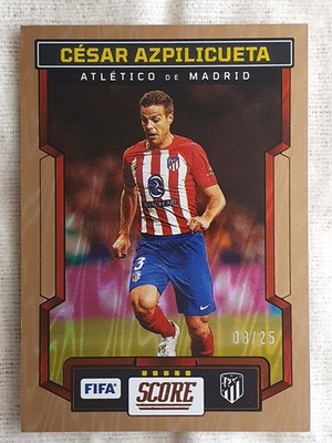 Panini 2023-24 Score Cesar Azpilicueta #28 Atletico Madrid  08/25 Parallel