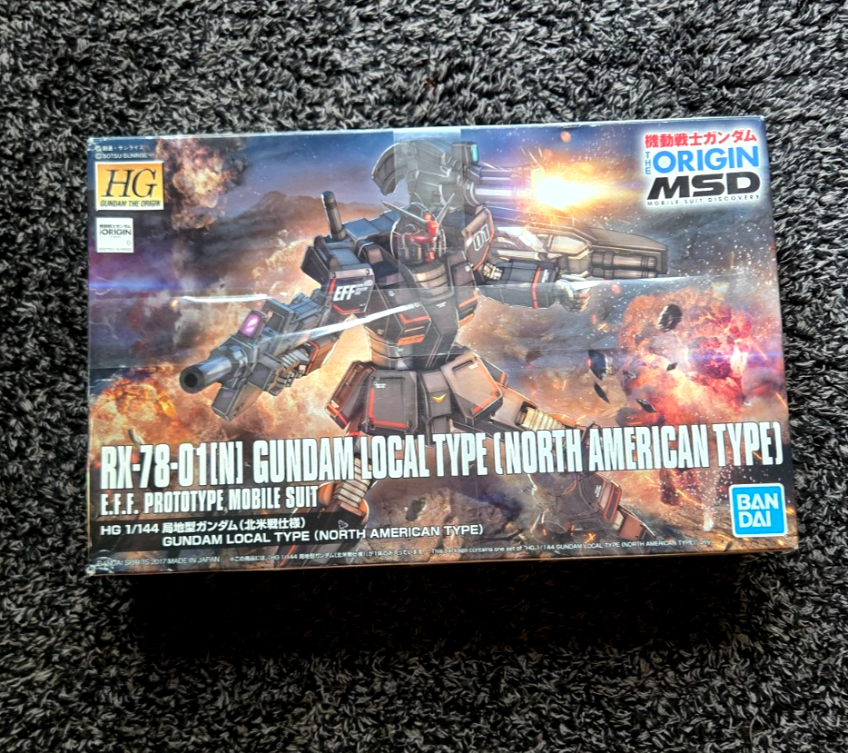Bandai HG 1/144 RX-78-01[N] Gundam Local Type (North American Type