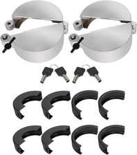 2 Pcs Upgrade Semi Truck Locking Fuel Cap Cover Truck Fuel Tank Cap Lock With 4 2 Pcs Upgrade Semi Truck Locking Fuel Cap Cover Truck Fuel Tank Cap Lock With 4