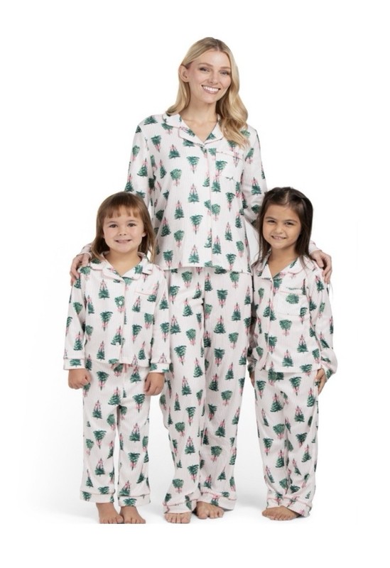 NWT Viral TAHARI Mama & Me Matching Christmas Tree Pajama Set, X-Large