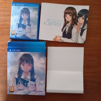 PSVITA V Letter Root Letter Boxed With Art Work Booklet