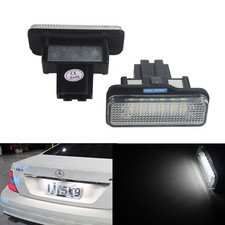 2x LED Kennzeichenbeleuchtung Kennzeichenleuchte für Tesla Modell S, ab 09/2012-