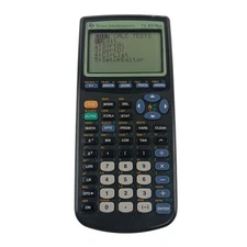 Texas Instruments TI-83 Plus Graphing Calculator Tested Works Algebra School Mat