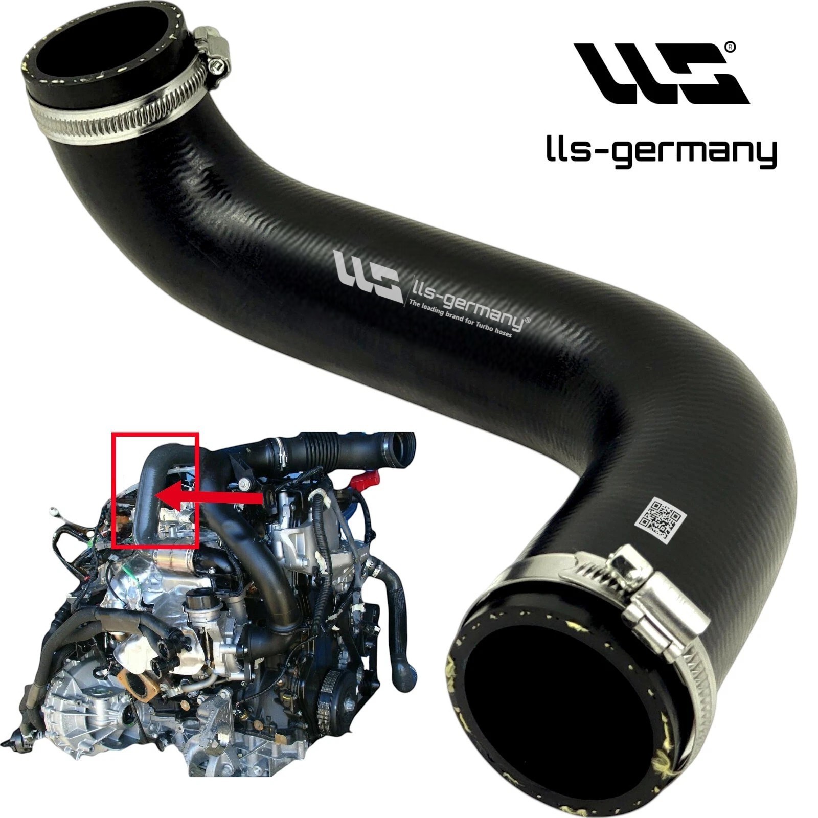 Lls Germany Intercooler Hose For NISSAN NV400 2.3 Dci 1446300Q2K