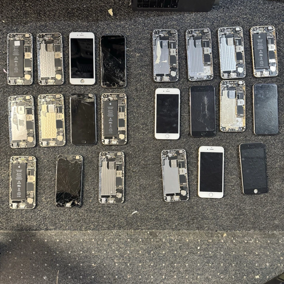 Lote de 11 iPhones Apple 6 PARA REPUESTOS/DESGUACE SOLAMENTE leer descripción. Foto 3 de 4