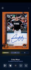 Topps Bunt '25 Flagship Collection 25 Coby Mayo Orange Legendary DIGITAL