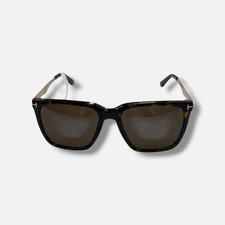 Tom Ford TF862 Unisex Brown Garrett Square Sunglasses 56-17-145