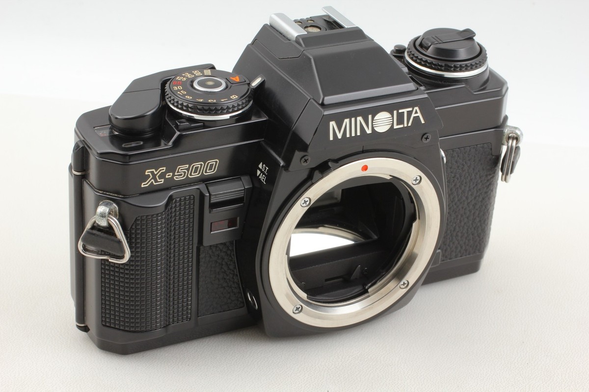 w/ Strap [Near MINT] MINOLTA X-500 SLR Film Camera MD 50mm f
