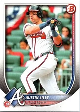 Austin Riley 2025 Bowman #32 Atlanta Braves