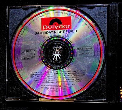 Saturday Night Fever Soundtrack CD 2 Disc Bee Gees Disco 1977