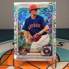 2020 Bowman - Prospects Forrest Whitley #BCP-70 Speckle Refractor /299