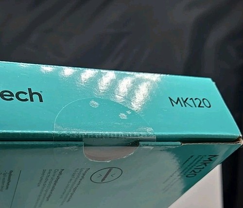 Logitech MK120 Corded Keyboard & Mouse Combo Black Plug & Play NEW (Box 2) - Picture 6 of 6