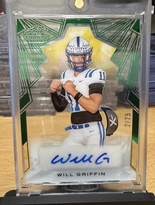 2025 Leaf Trinity Will Griffin Auto 02/25 Green Acetate 
