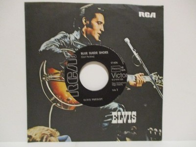 ELVIS Presley 7'' :  BLUE SUEDE SHOES / TUTTI FRUTTI = mint