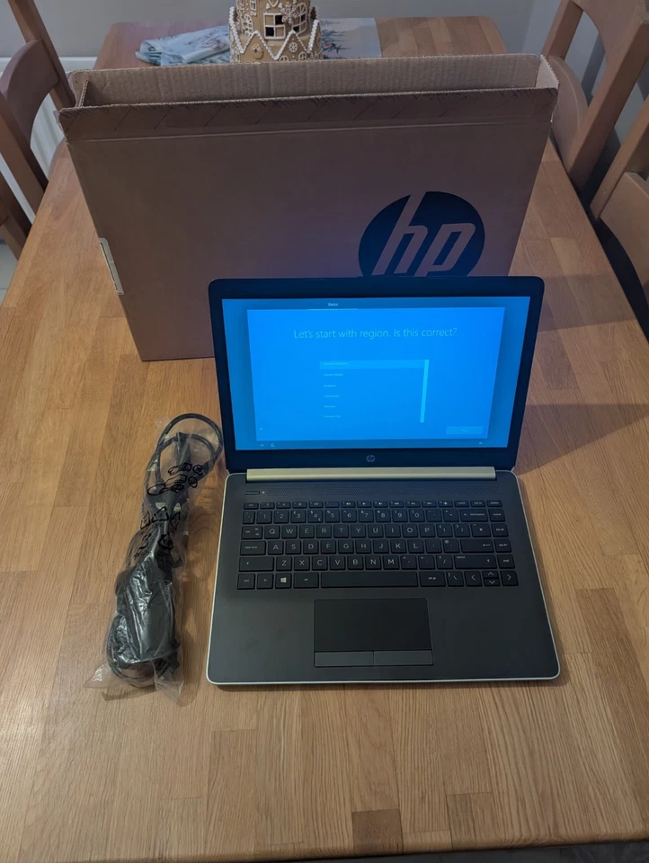HP Laptop 14-ck0517sa Intel i5 7th Gen 256GB SSD 4GB RAM 14-inch Full HD Win 10 - Image 3 of 4