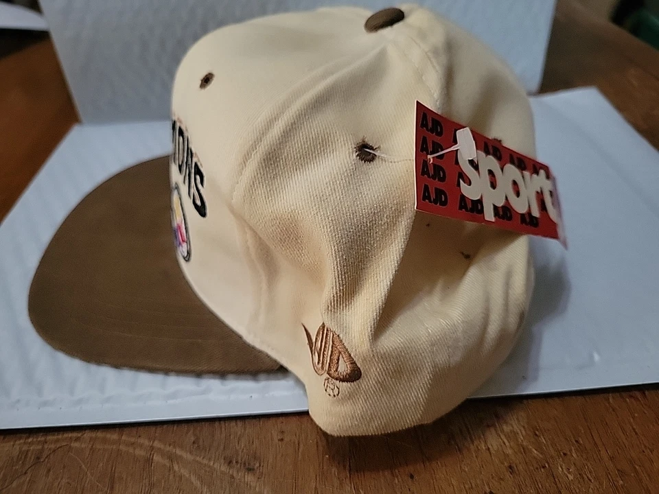 Vintage Pittsburgh Steelers 1995 AFC Champions AJD Snapback Hat  NFL New W/ Tag - Image 3 of 4